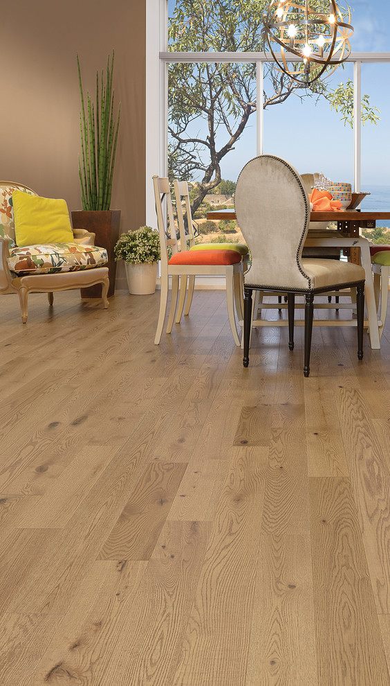 Mirage Hardwood Flooring Old Red Oak Papyrus Modern Dining Room