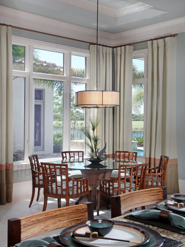 Miramonte Model at Grey Oaks Traditional Dining Room Miami by