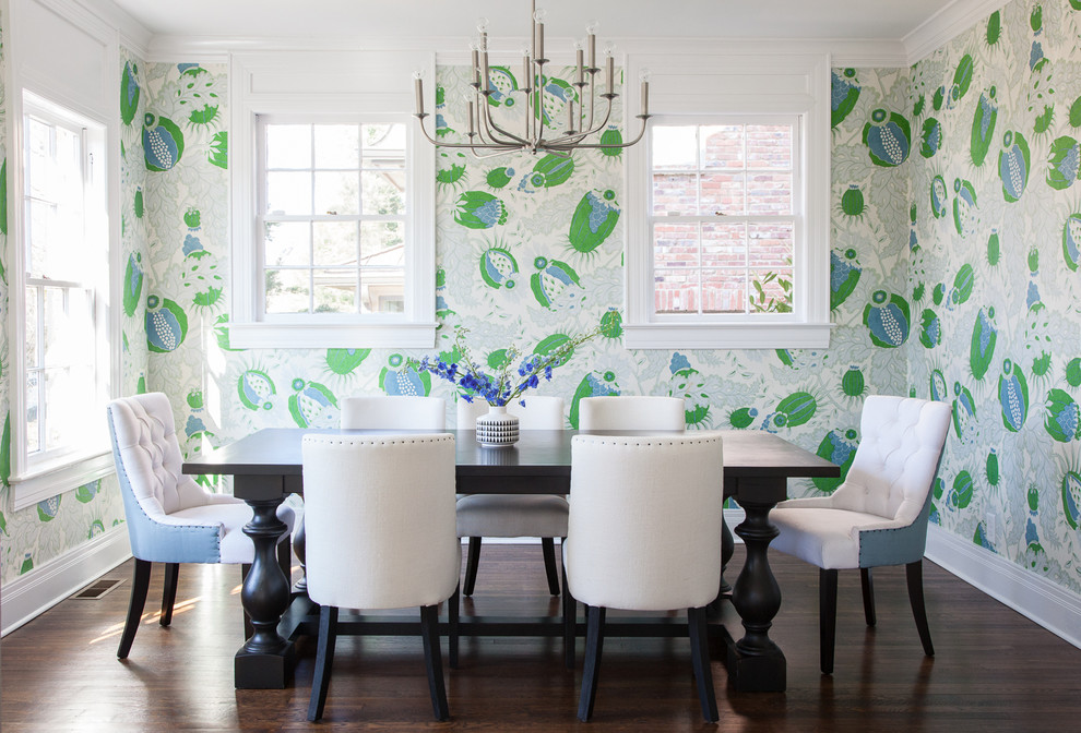 Design ideas for a classic dining room in Nashville.