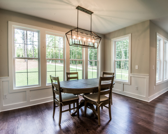 Modern Farmhouse, Auburn Country Dining Room Atlanta by Holland