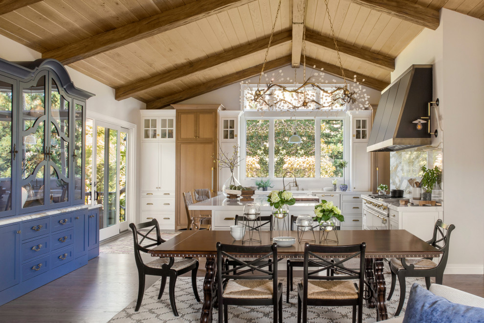 Modern French Kitchen - French Country - Dining Room - San Francisco ...