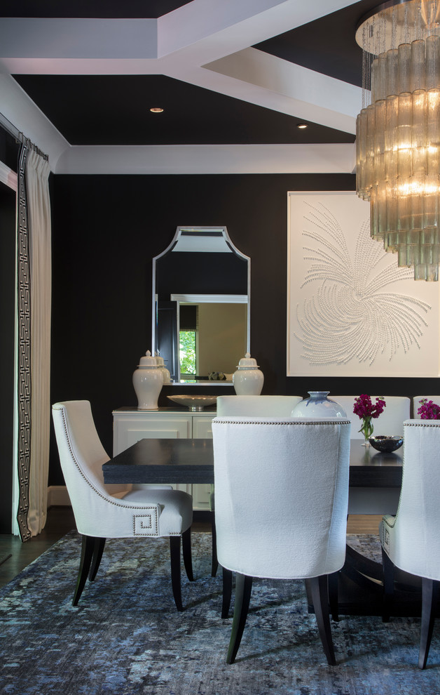 Modern Glamour Modern Dining Room DC Metro by Bonnie Ammon