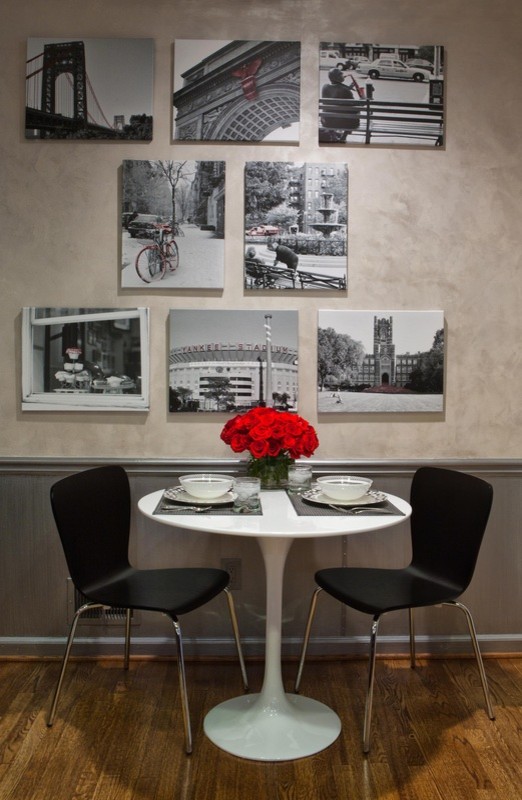 Dining room - contemporary dining room idea in Atlanta
