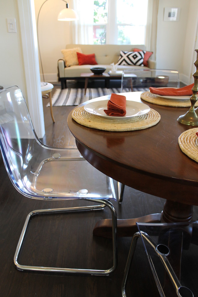 acrylic kitchen table and chairs