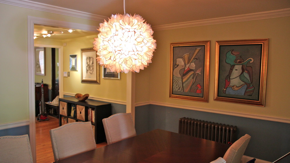 Dining room - eclectic dining room idea in Philadelphia