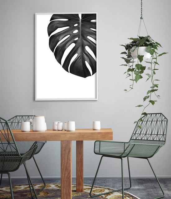 Monstera Leaf Art Print