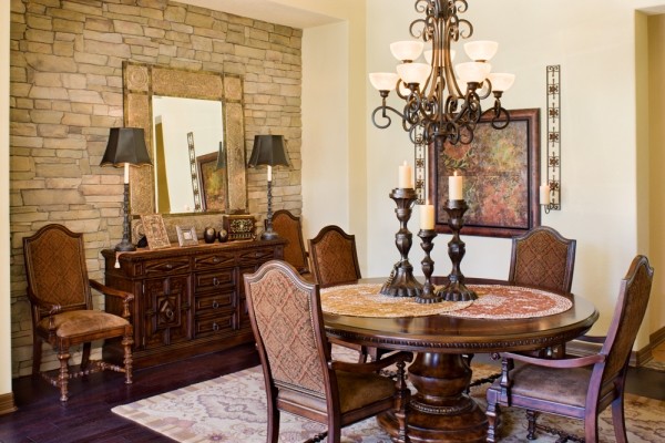 Inspiration for a classic dining room in Austin.