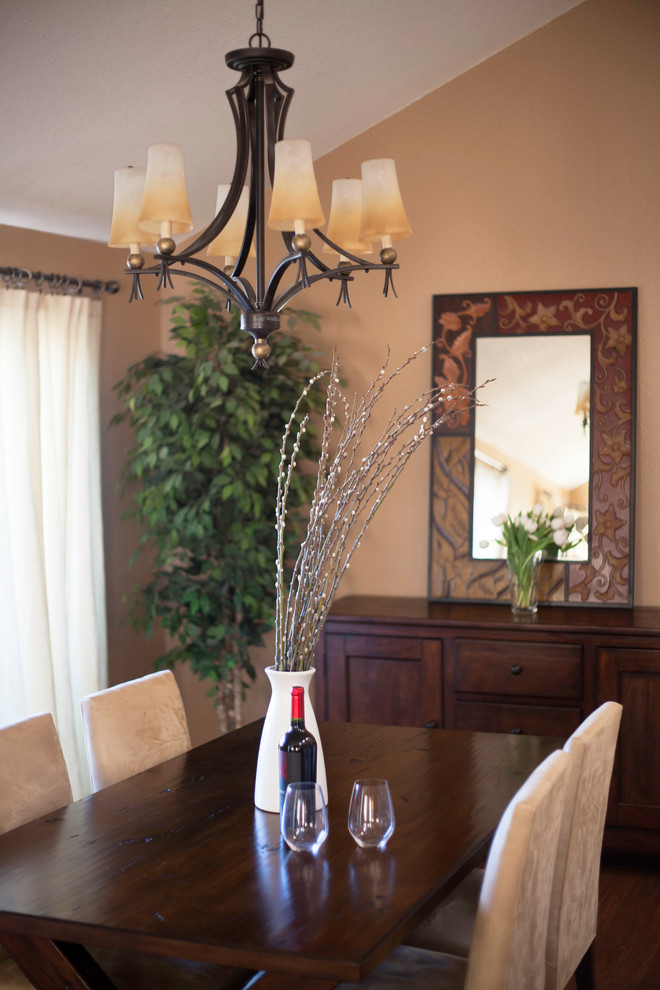 Moraga Townhouse Classique Chic Salle à Manger San Francisco