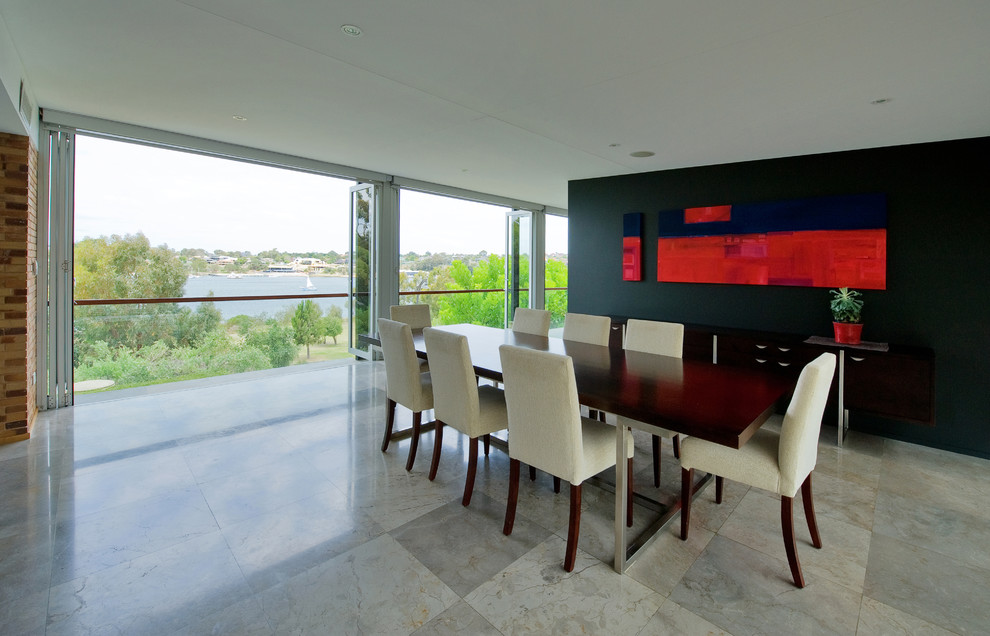 Contemporary dining room in Perth.