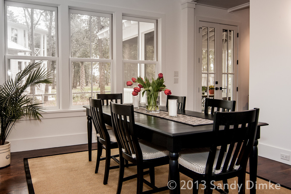 Photo of a contemporary dining room in Charleston.