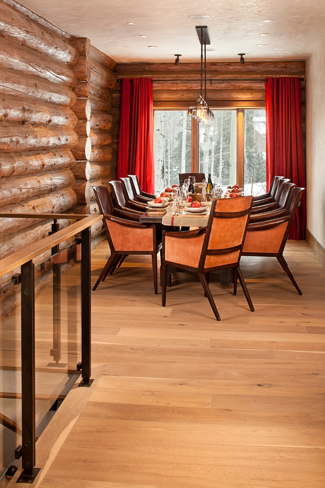 Mountain Dining Room Traditional Dining Room Denver by Studio