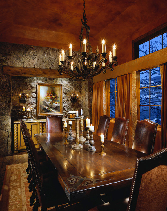 Mountain Lodge: Dining Room - Traditional - Dining Room - Phoenix - by