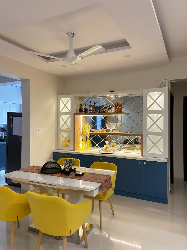 Mrs. Divya's Residence, Bren Edgewaters - Modern - Dining Room