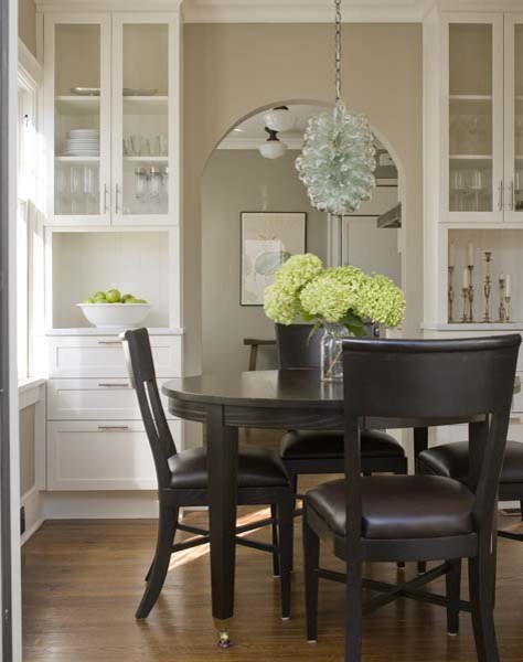 Arts and crafts dining room photo in Seattle