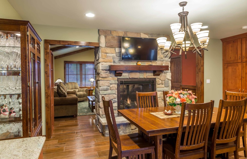 Raised Ranch Retreat - Rustic - Dining Room - Chicago - by 12/12