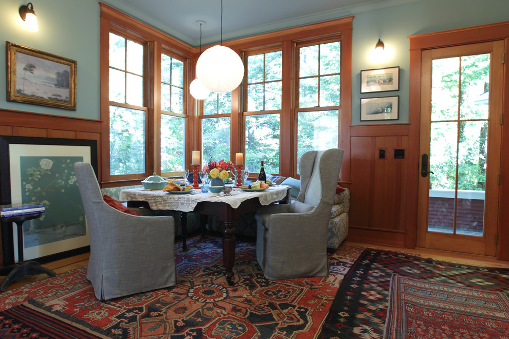 Inspiration for a transitional dining room remodel in San Francisco
