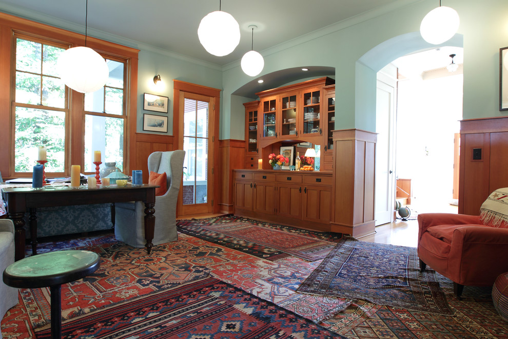 Dining room - transitional dining room idea in San Francisco