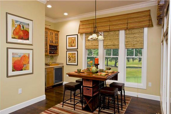 Inspiration for a dining room remodel in Charlotte