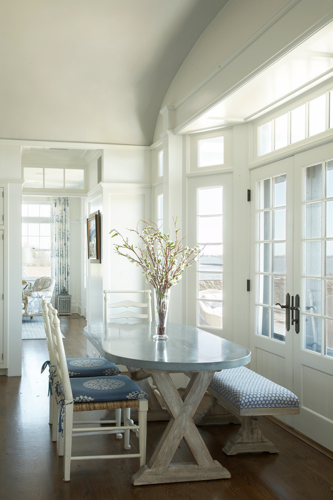 Nautical House On The Bay Hamptons Beach Style Dining Room New York By Austin Patterson Disston Architects Houzz