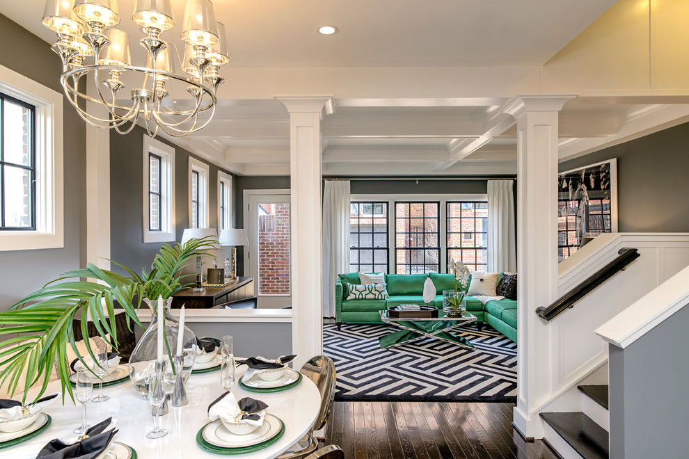 Naylor Court Stables Logan Circle, DC Contemporary Dining Room