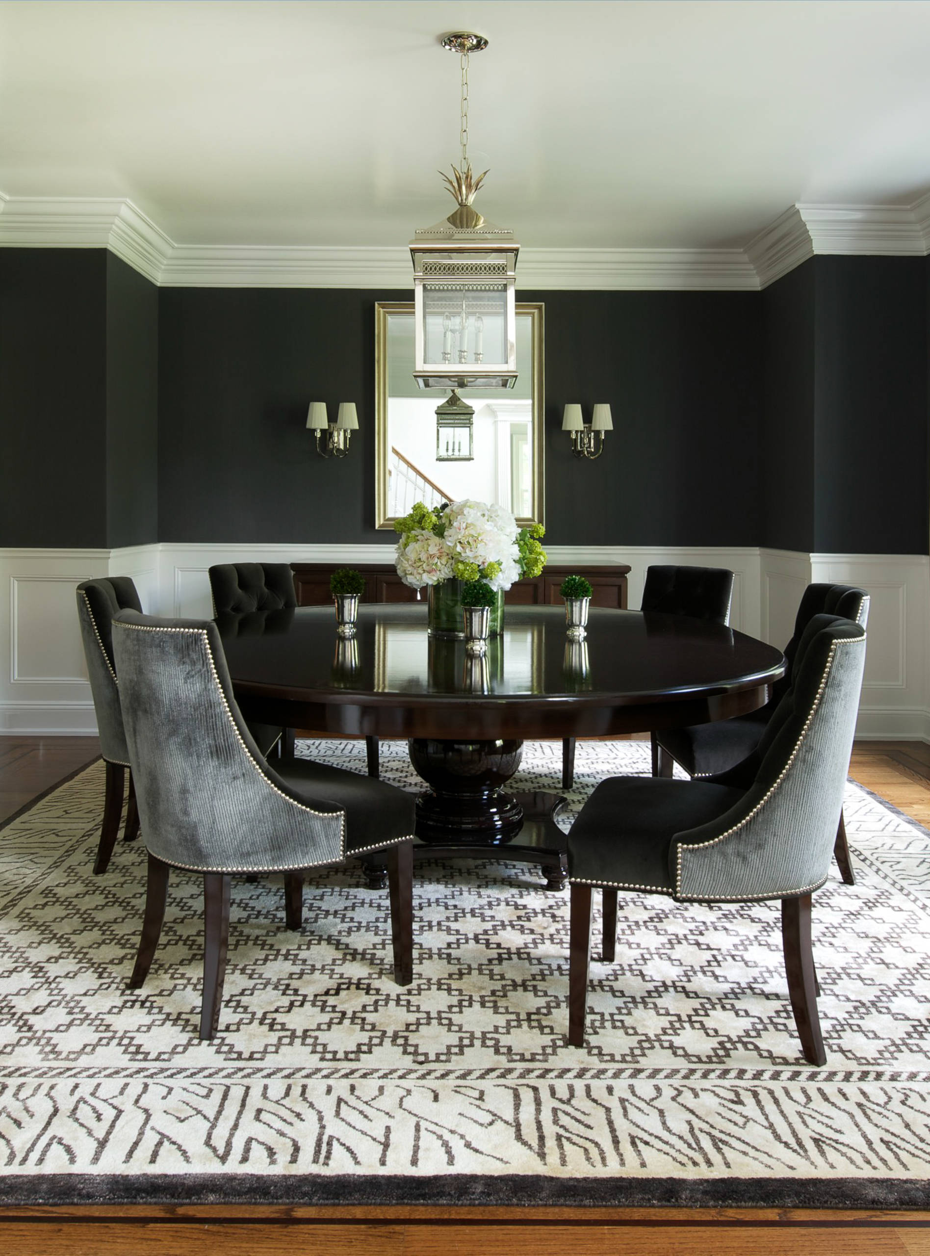 broyhill furniture fontana collection on New Canaan Ct Transitional Dining Room New York By Roughan Interior Design Houzz
