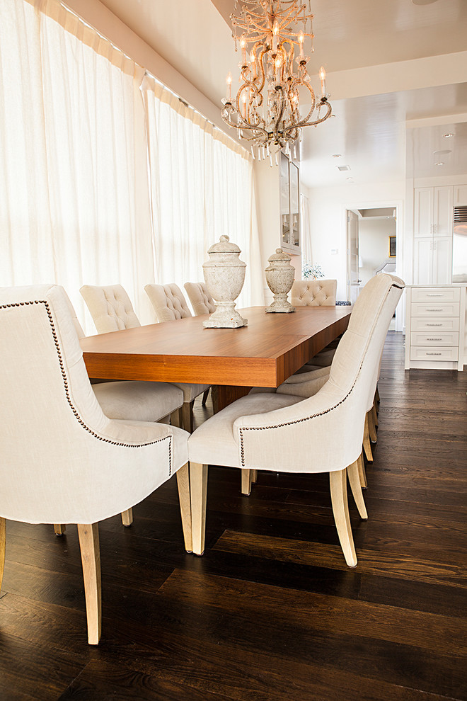 New Oak Flooring - Modern - Dining Room - Austin - by Hardwood Design