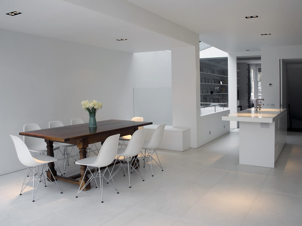 Nightingale Square, London Contemporary Dining Room London by
