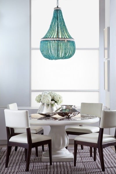 Dining room - eclectic dining room idea in Miami