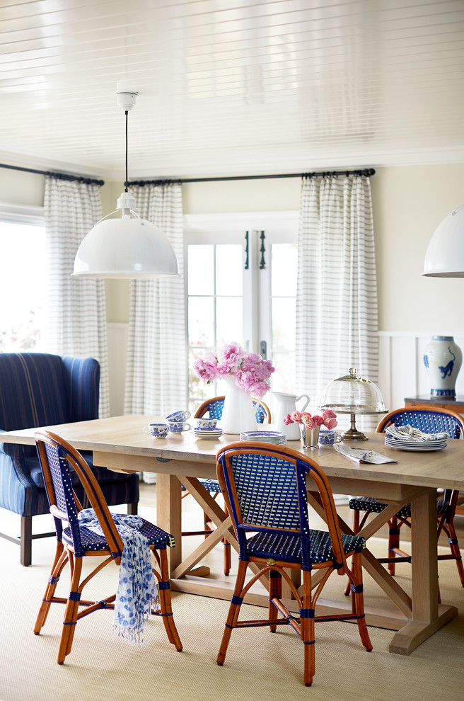 Beach style dining room photo in Jacksonville