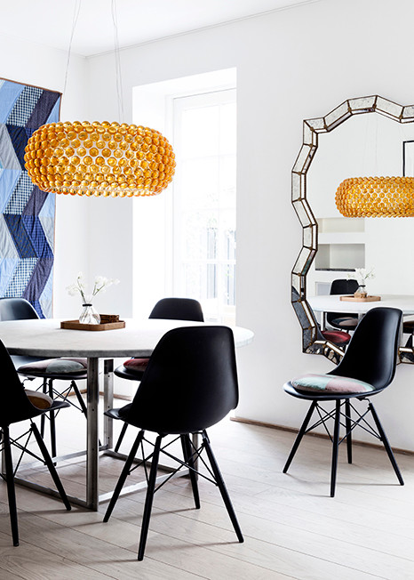 Design ideas for a scandinavian dining room in Copenhagen.