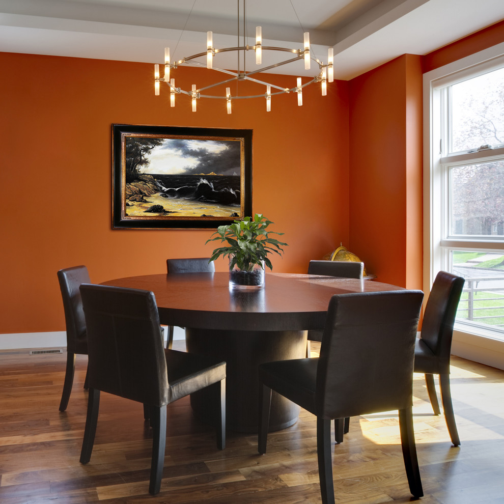 Oil Paintings for Dining Rooms Contemporary Dining Room Wichita