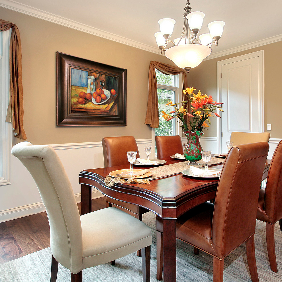Inspiration for a timeless dining room remodel in Wichita