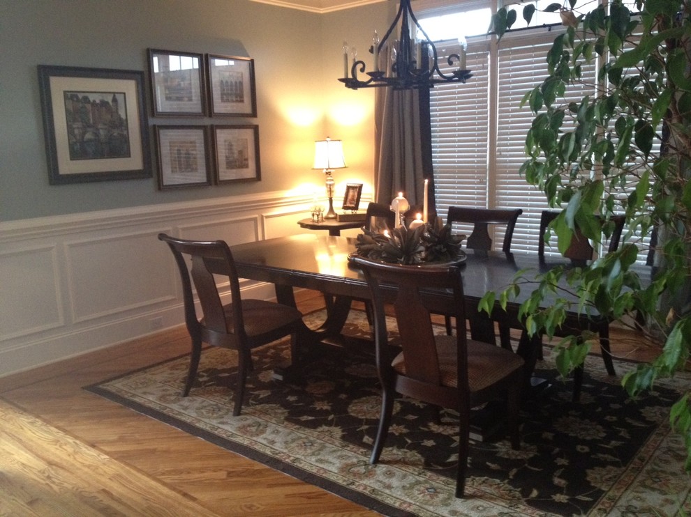 One Day Room Makeover After Traditional Dining Room Nashville