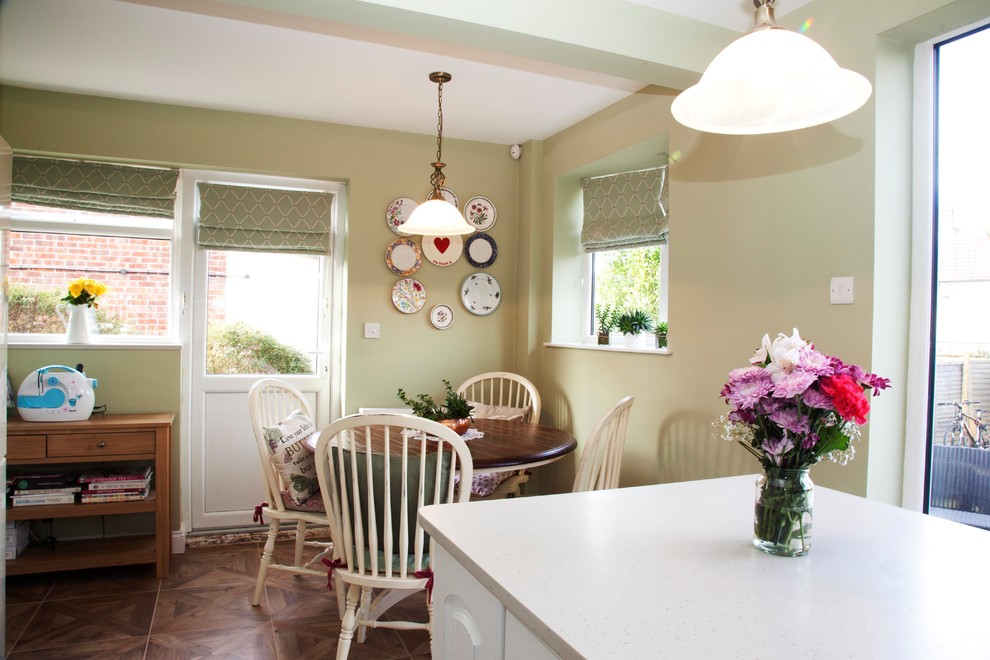 Photo of a medium sized rural kitchen/dining room in Berkshire.