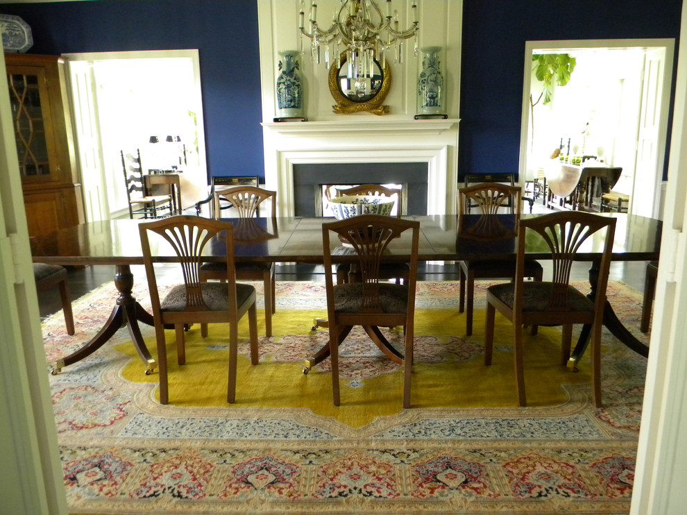 Elegant dining room photo in Baltimore