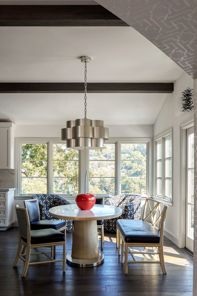 Orinda Transitional Dining Room San Francisco by Jeffrey Neve