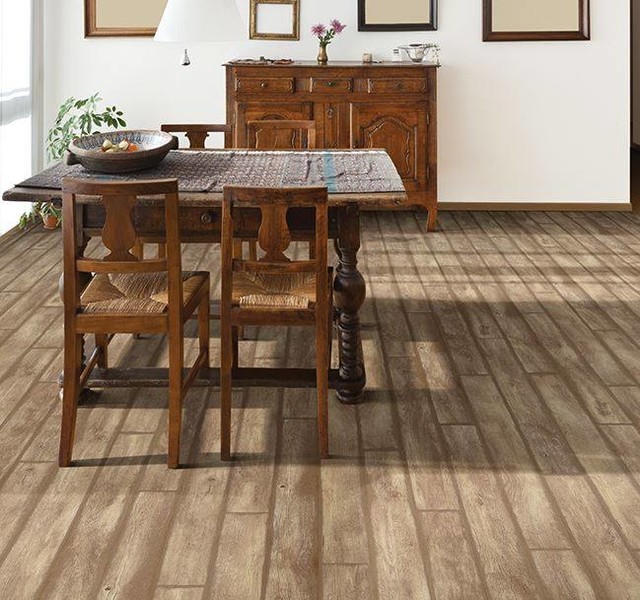 Our Work Traditional Dining Room Chicago by Chicago Flooring