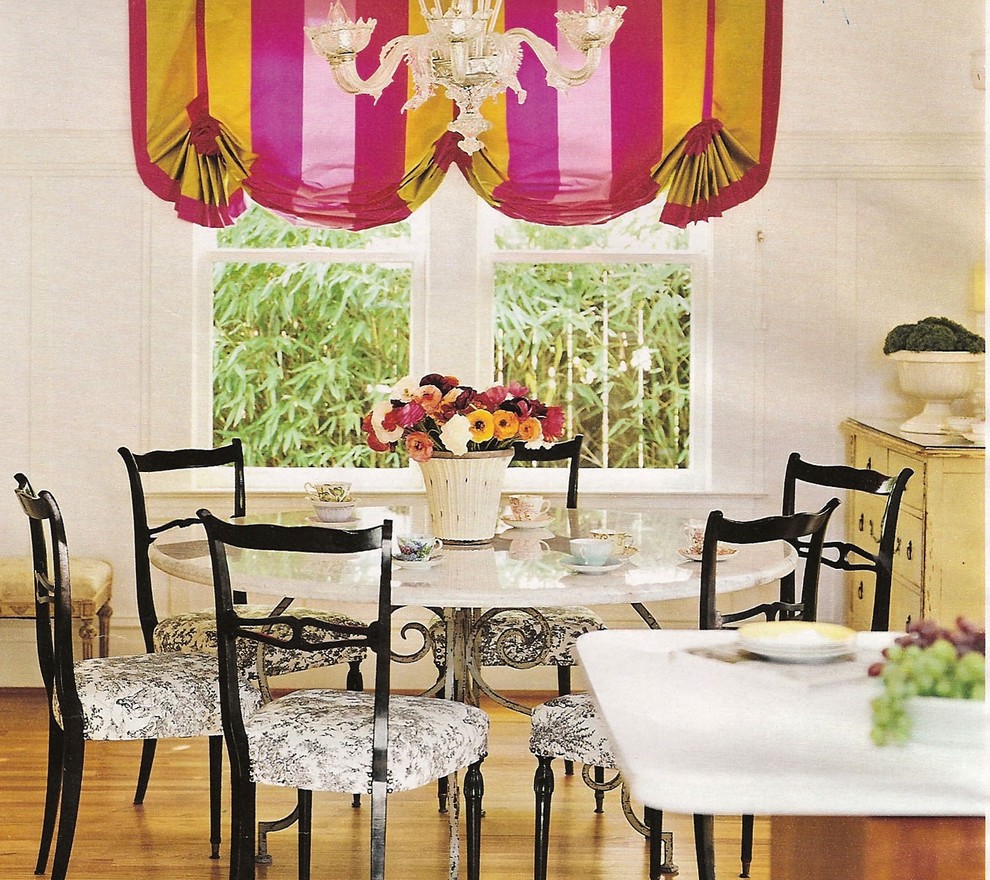 Example of an eclectic dining room design in San Francisco