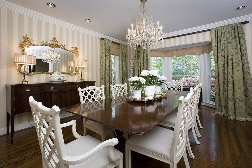 Inspiration for a classic dining room in Dallas.