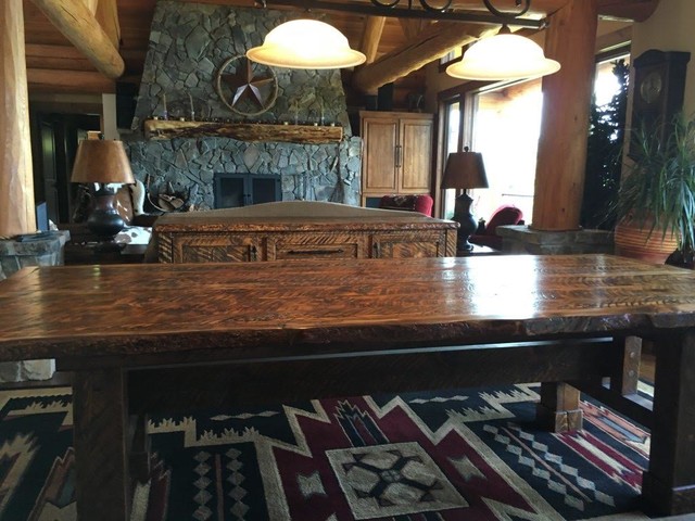 Our Work - Rustic - Dining Room - Seattle - by Mill River Rustic