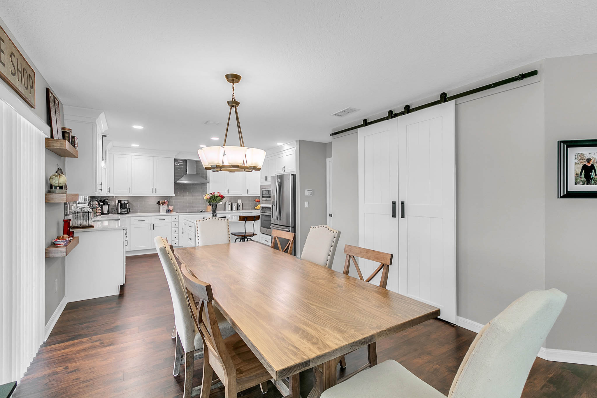 pantry with dining table