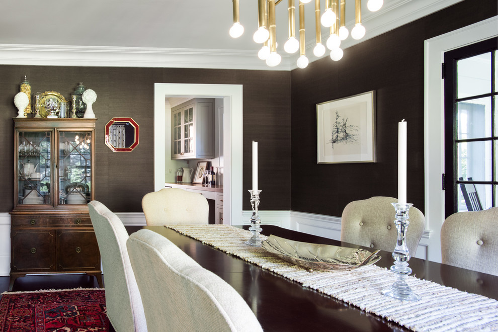 Design ideas for a classic dining room in New York.