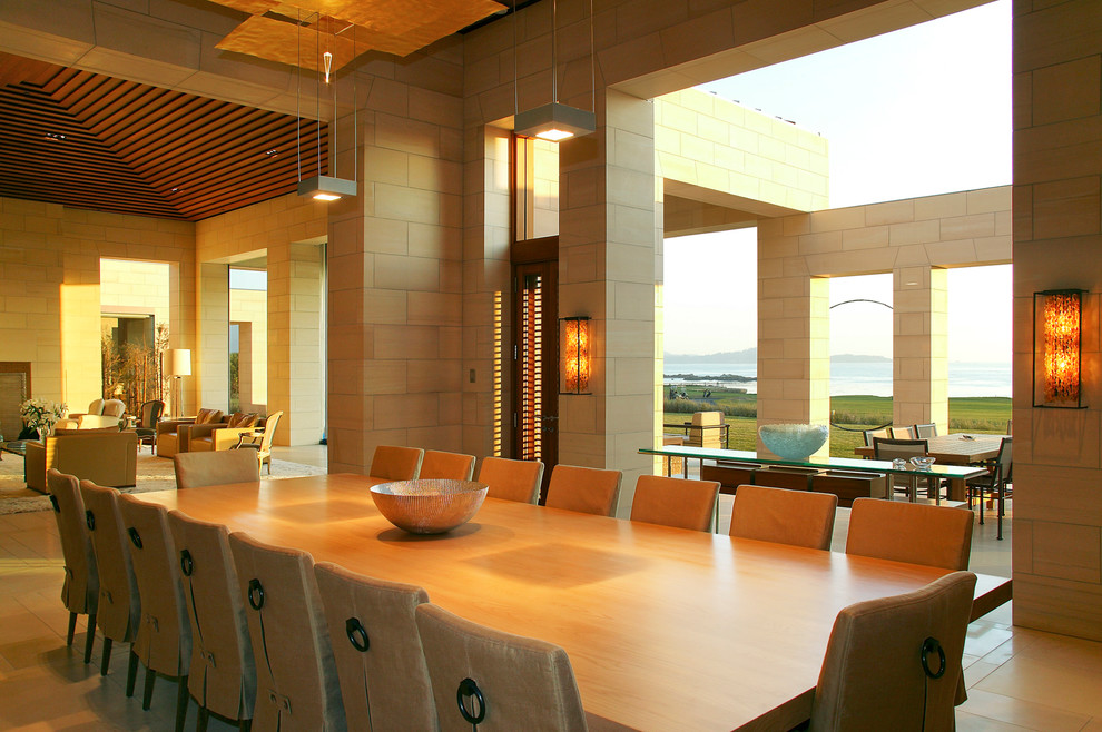 Photo of a contemporary dining room in San Francisco.