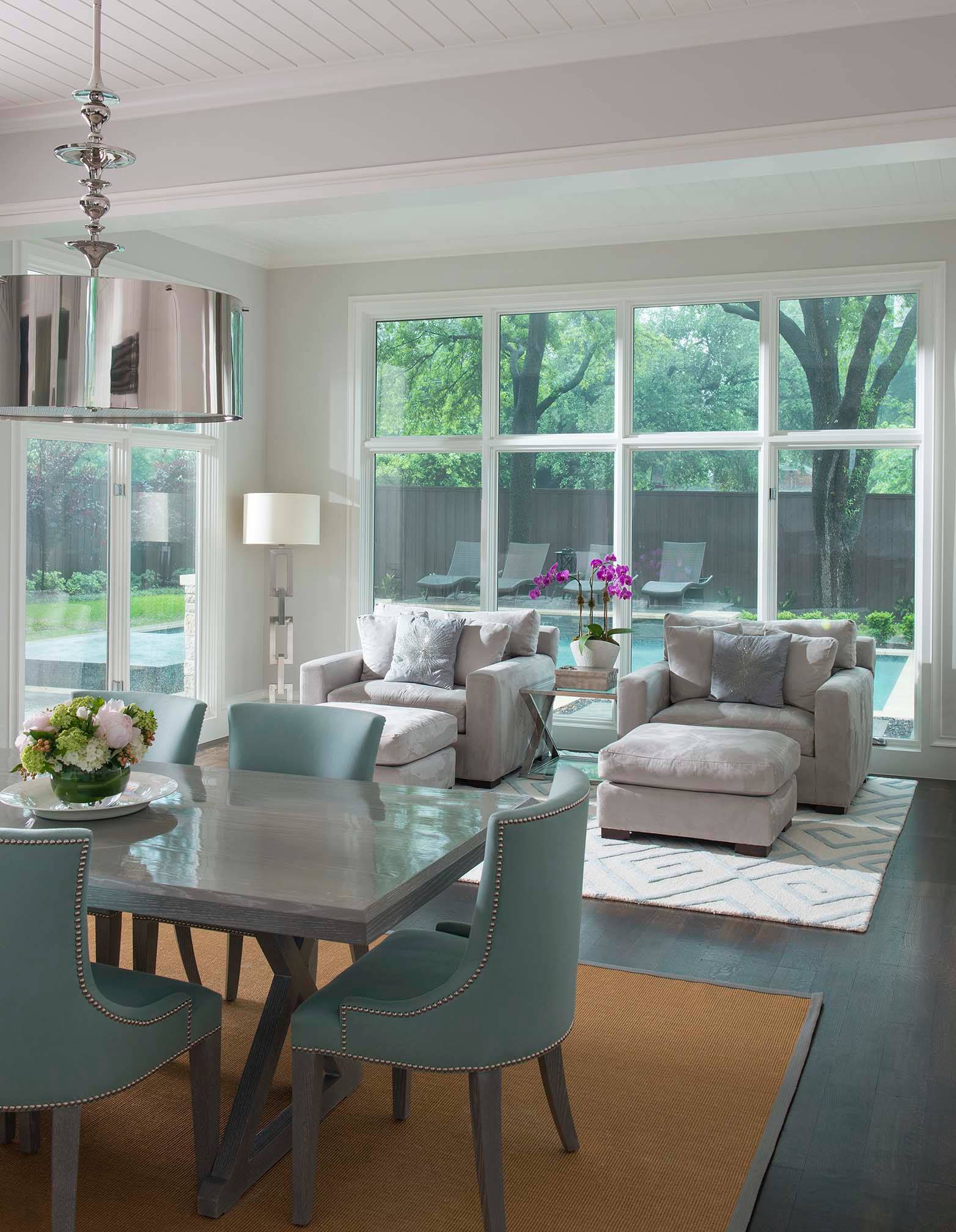 Turquoise Dining Table And Chairs : D9002dt Dining Set 5pc By Global W