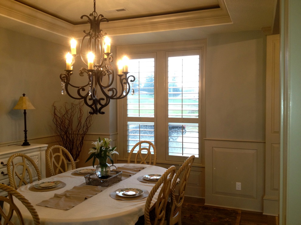 Plantation Shutters Traditional Dining Room Portland by Blinds