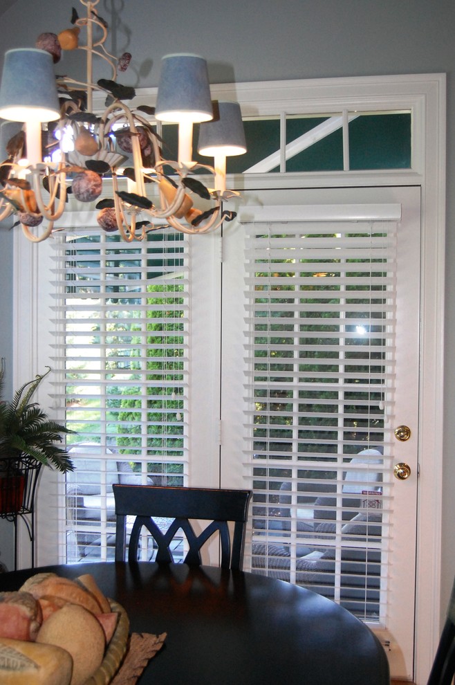 Plantation Shutters Traditional Dining Room Boston by Shades IN
