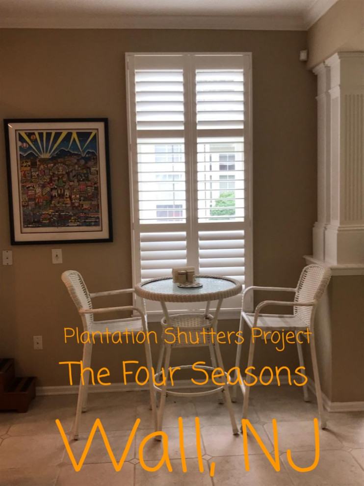Plantation Shutters The Four Seasons, Wall, NJ Salle à Manger New
