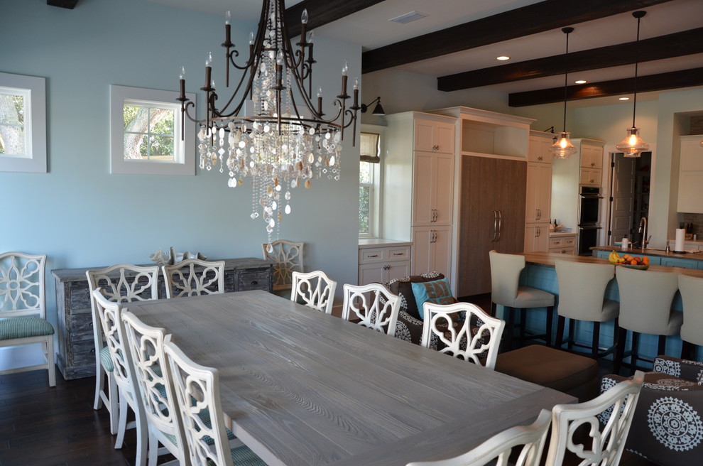 Inspiration for a contemporary dining room remodel in Jacksonville