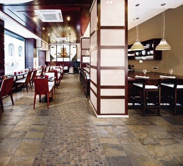 Porcelain Tile Mannington Dining Room Salt Lake City by Ogden's