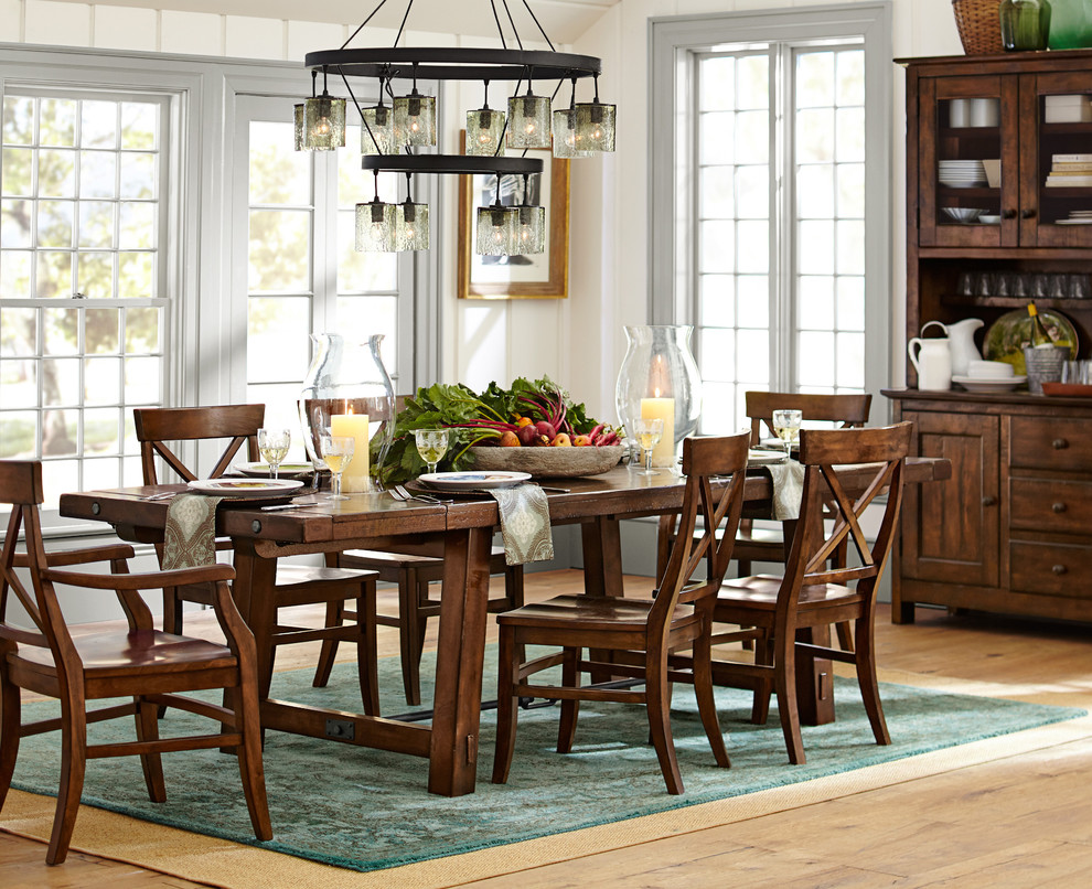 pottery barn dining room pictures